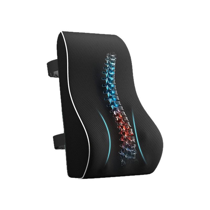 Memory Foam Lumbar Support Cushion for Office Chairs and Wheelchairs