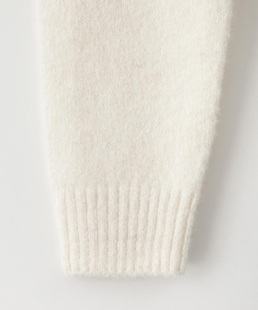 Sseomweeobeoteo Manon Alpaca Cardigan - Ivory
