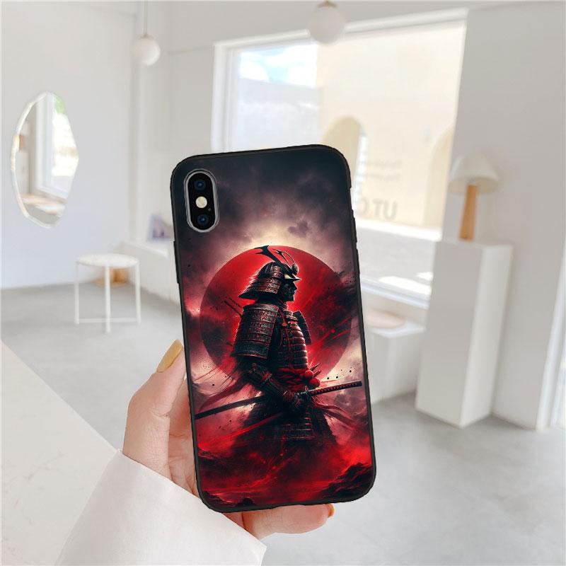 MY17 Japan Samurai Mask Phone Case for Samsung Galaxy A11 A12 A13 A15 A52S A53 A55 A56 A70 A71 A72 A73 F06 F16 F56 S10 Plus S10e