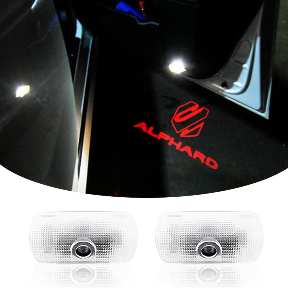 

Новый Alphard 40 Серии Подсветка Порога Двери Приветственная Подсветка Подсветка Порога Светодиодная Проекция Логотипа Toyota Alphard 40 Серии Подсветка Двери Автомобиля Совместимая