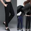Fall and Winter Down Cotton Pants Female Outwear Big Yards High-waisted Padded Thickened Loose Slim Warm Pants Thickened Warm