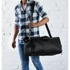 Leather Duffel Bag|Handmade Leather Bag|Leather Travel Bag for Men|Valentines Gift for Husband|Leather Weekender Bag, Holdall