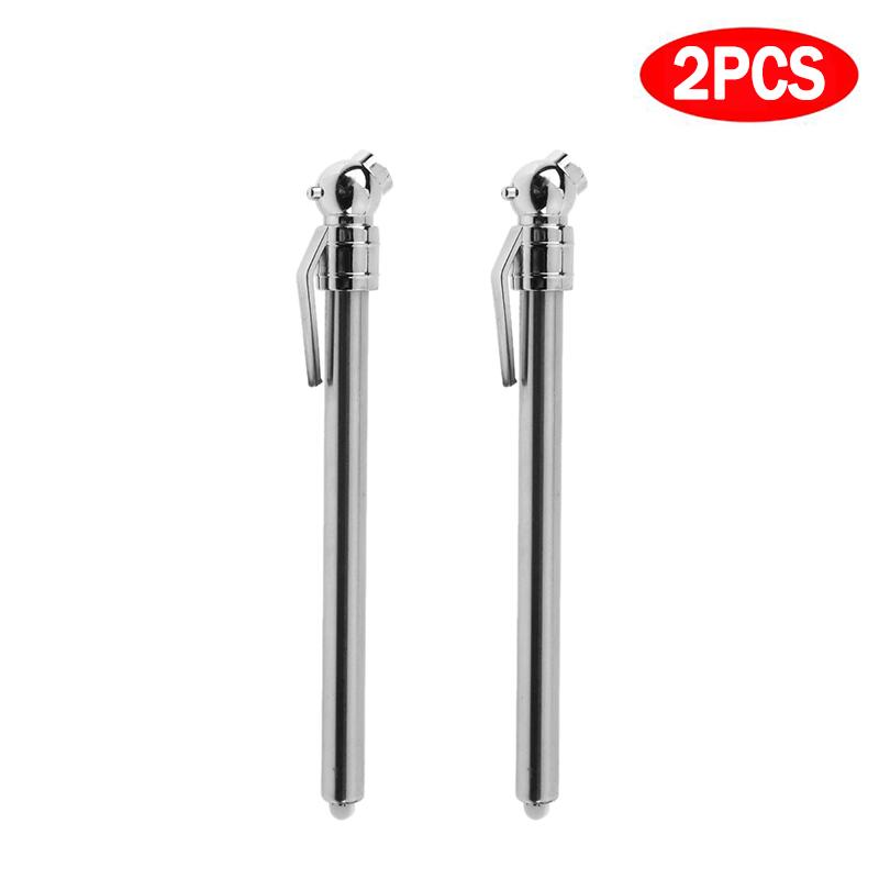 1-3Pcs Stainless Steel Pen Shaped Car Vehicle Tire Air Pressure Test Meter Gauge Universal Car Tire Pressure Gauge Barometer
