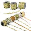 10m Artificial Leaf Vine Wall Hanging Plant Garland Garden Fence Wedding Decor