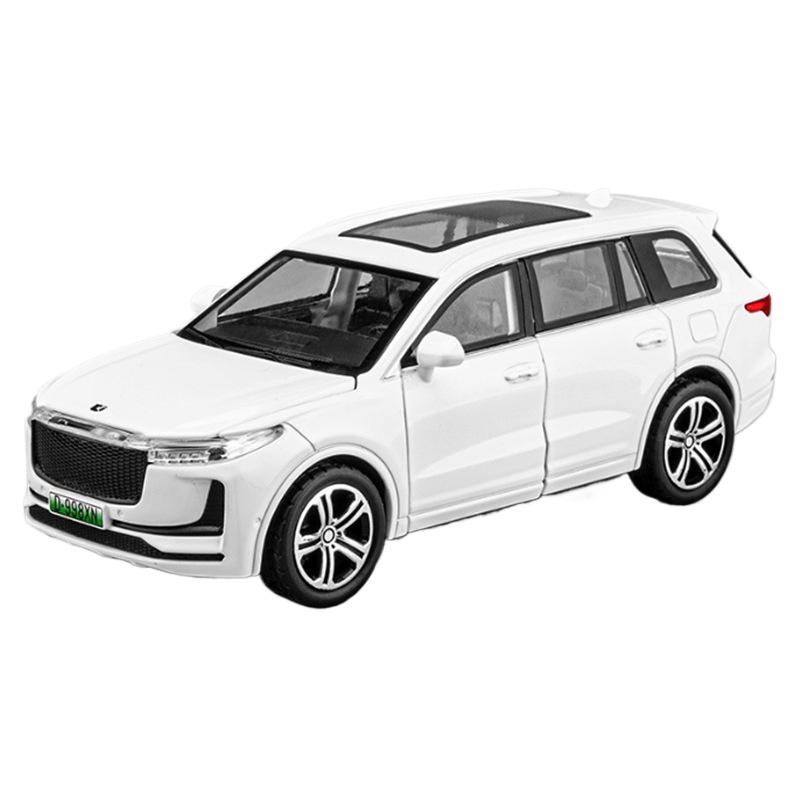 

1/32 LEADING IDEAL ONE Модель автомобиля из сплава Новая энергия Литой металл Электромобили Модель автомобиля Симуляция Звук Свет Игрушки Автомобиль Подарок