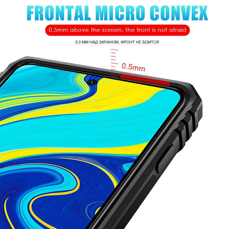 Shockproof Case For Xiaomi Redmi Note 7 8 9 Pro Max 7A 8A 9A 8T 9T K30 Pro 10 Pro A3 Lite Pocophone F2 Pro Silicone Bumper Case