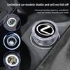 Car Cigarette Lighter Cover DustProof Decoration Cap For Lexus LS LC RZ IS350 ES300 GS350 CT200h GX460 LX570 RX500h NX300 UX260