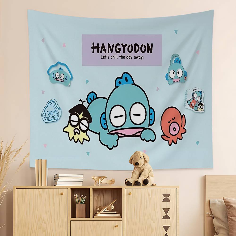 HHangyodonS Cartoon Hanging Bohemian Tapestry Bohemian Wall Tapestries Mandala Cheap Hippie Wall Hanging