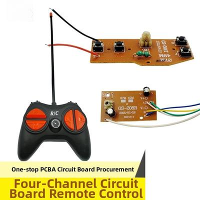 40MHz Remote Control Circuit-PCB Transmitter Receiver Boards For Cars Trucks Remote-controlled Toys Easy Installation