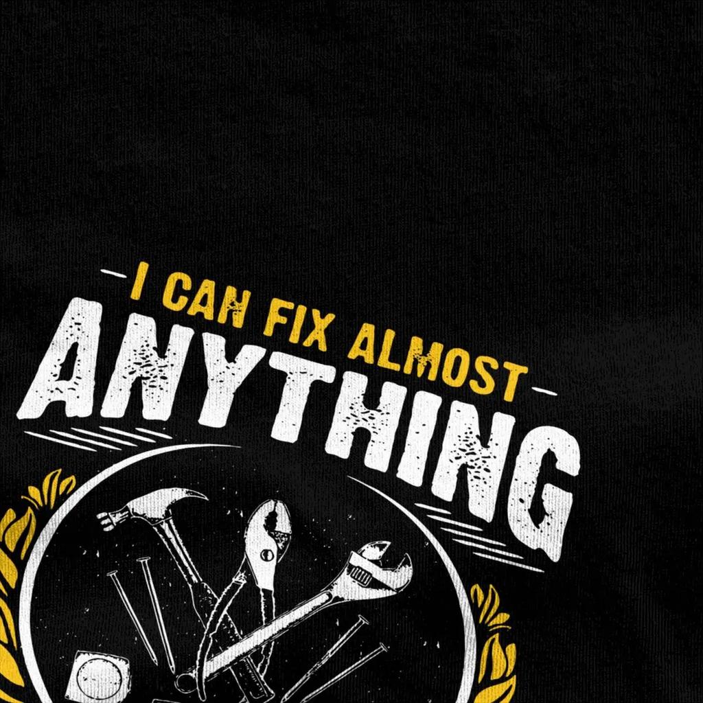 Professional Handyman Fixer Accessories T-Shirts Men Women Handy Man Handyworker Repair Worker Casual Cotton New Arrival