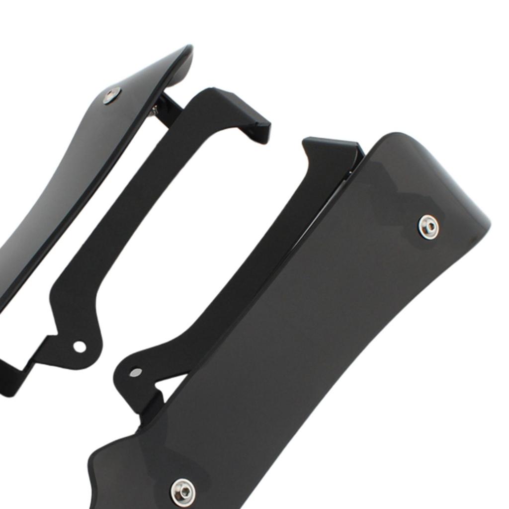 2Pcs Fairing Air Deflector Spare Parts Simple Installation Professional Motorcycle Side Winglet for BMW 2017-2024 K1600GT