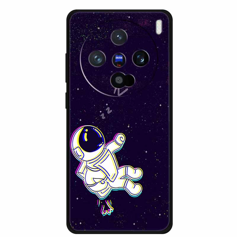 Cartoon Patterns Phone Case For Vivo X100 Ultra pro 5G Soft TPU Silicone Shield Back Cover Funda X 100 Fashion Luxury Bumper