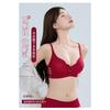 Women Hollow Out Wireless Push Up Comfortable Side Support Gathering Bra