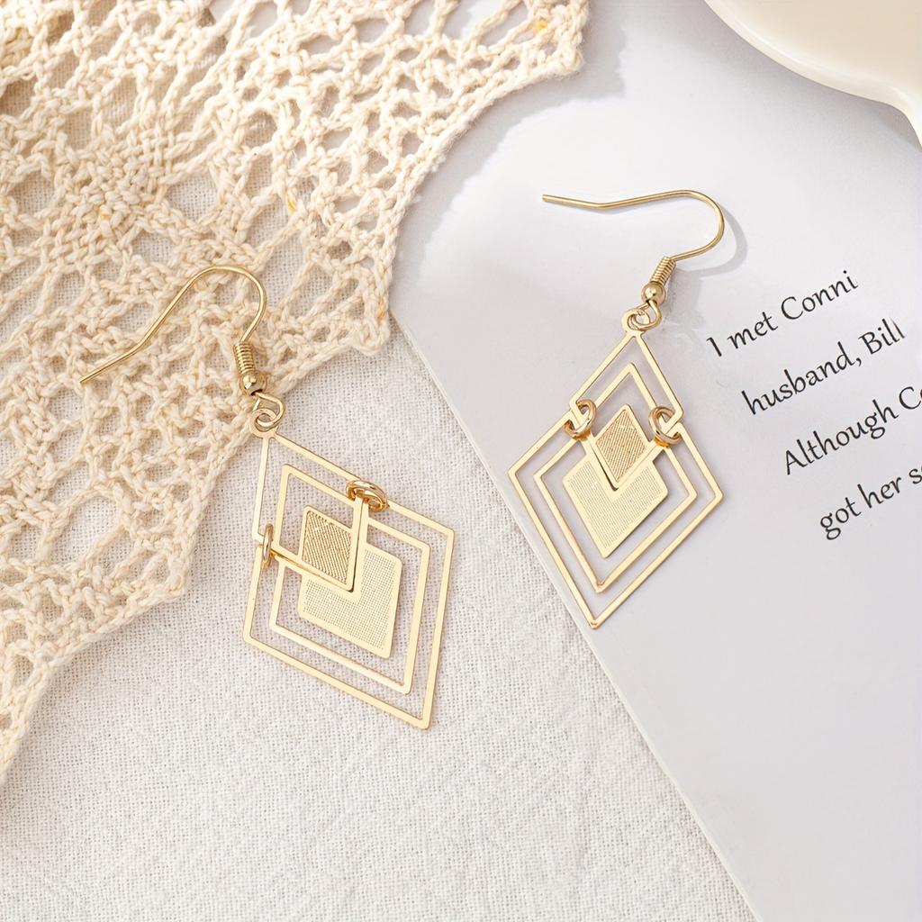 Elegant Sexy Summer Dangle Earrings - Copper with Iron Studs for Vacation or Casual Decoration