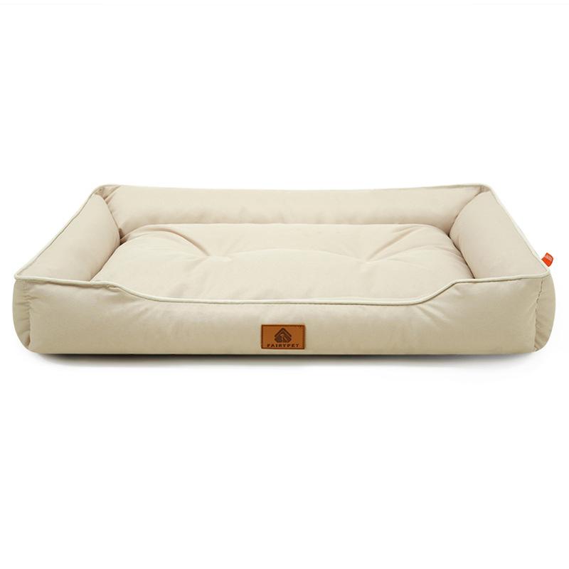 All-Season Removable & Washable Large Dog Bed Sofa - Waterproof Sleeping Mat