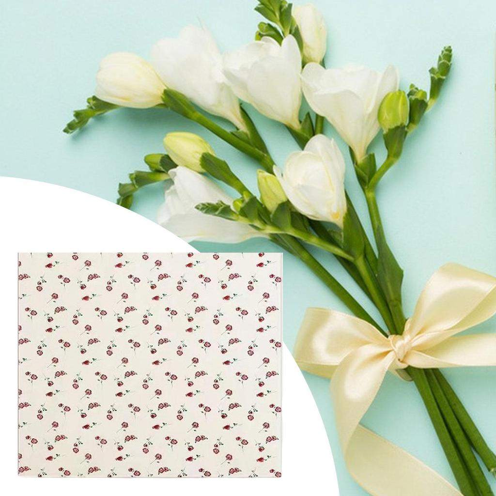 Floral Craft Paper for Birthday Bouquets, Wrapping Supplies Florists