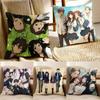 Smart Cozy Japanese Anime HHyouka Cushion Cover Pillowcase Antidustmite Living Room Sofa Decor Cushion Room