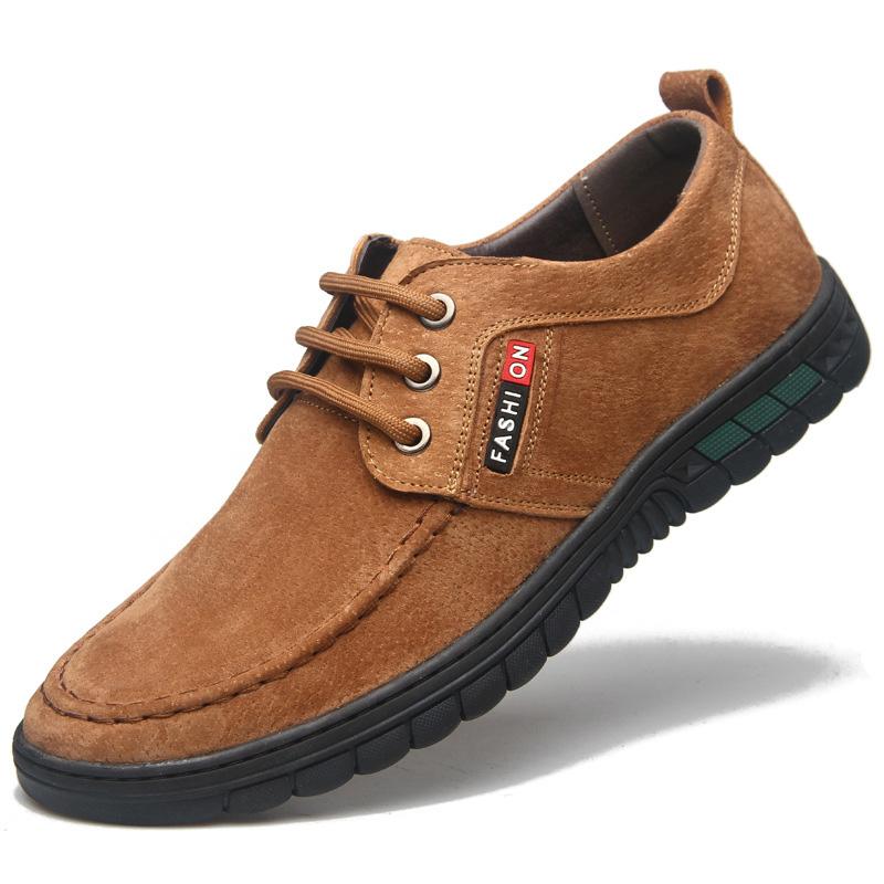 

Мужская повседневная обувь, дышащие мокасины, мужские, новинка 2024 года, удобная кожаная обувь на плоской подошве, кроссовки, мужская обувь zapatillas hombre 10 жёлтый