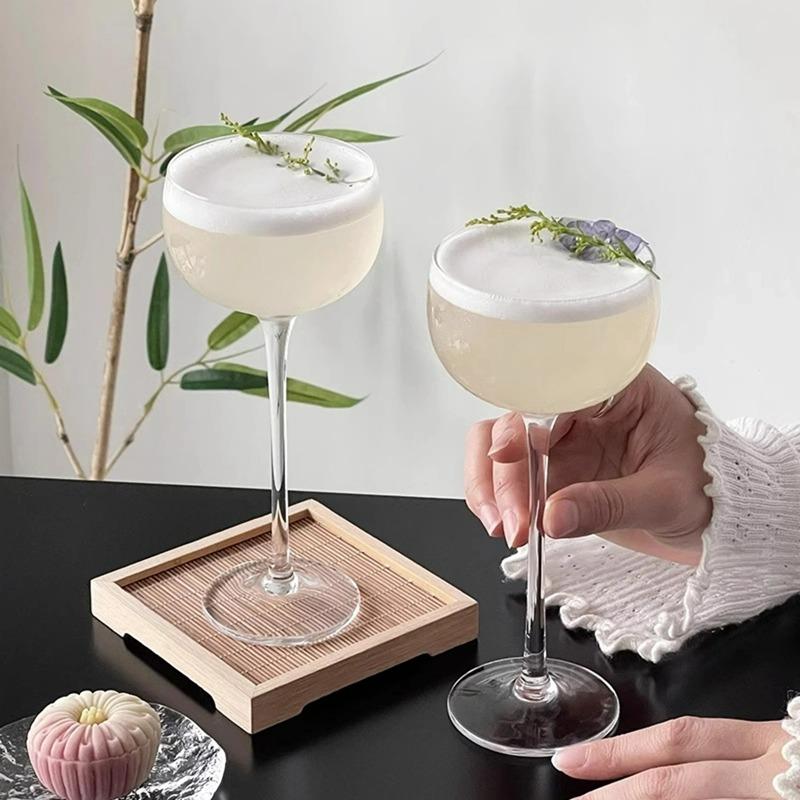 Japanischer Stil Handgefertigte Cocktailgläser Tassen Atmosphäre Weinglas Tasse Glas Pokal Turmgläser Weingläser Bar Küchenwerkzeug
