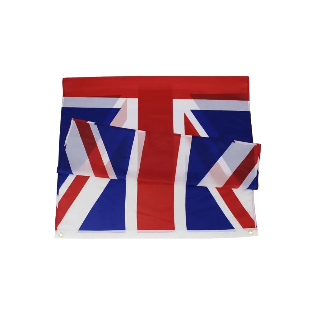 90x150cm UK zászlók Anglia Ország Állam Zászló Poliészter Egyesült Királyság Nemzeti Britannia Zászlótartó