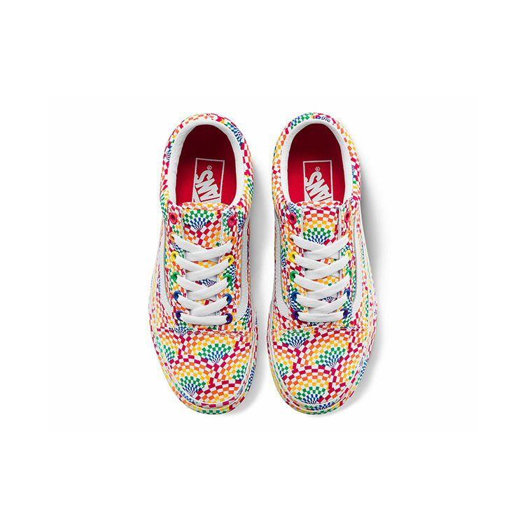 Vans Old Skool Platform Pride Men Sneakers Multi-Color Multi True-White VN0A3B3U3WJ