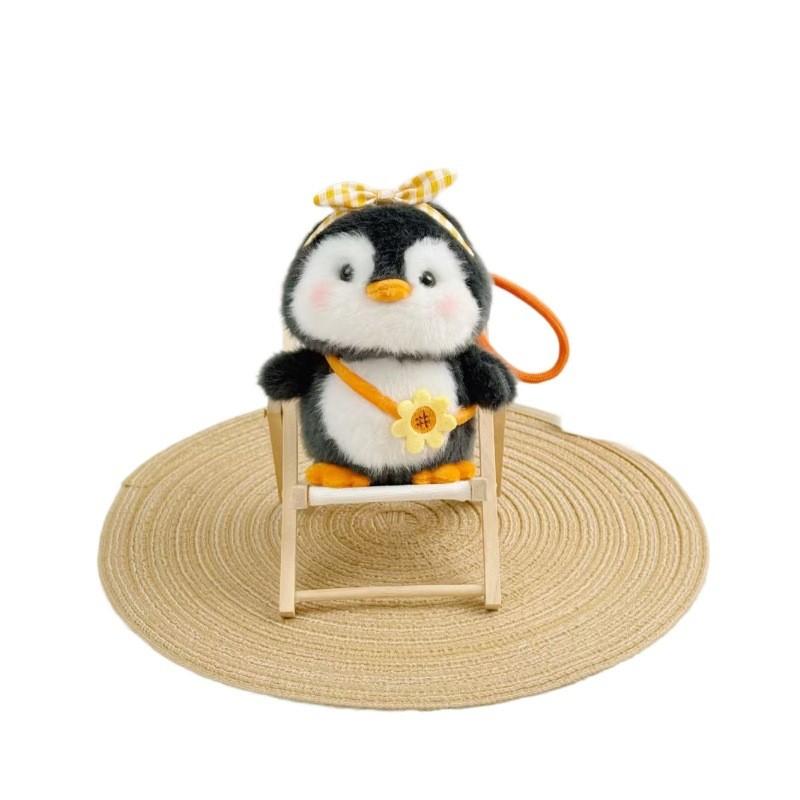 Penguin Plush Keychain With Soft Short Plush For Gifts And Bag Decor