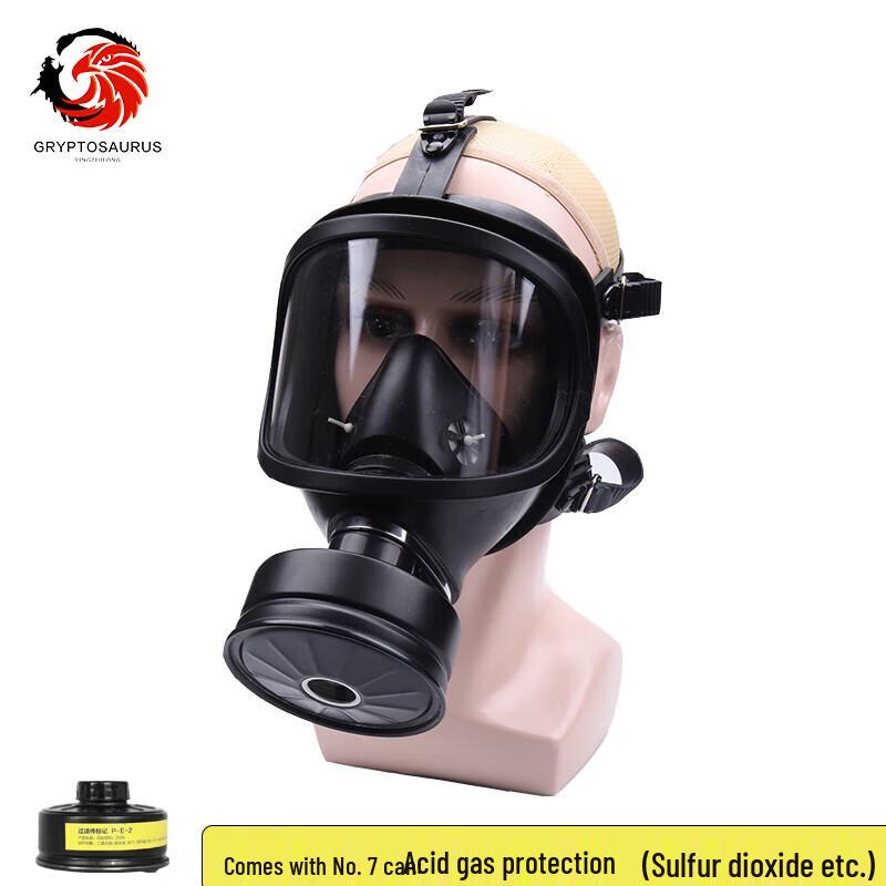 Eagle Beak Dragon MF14 Gas Mask with P-E-2 (No. 7) Canister