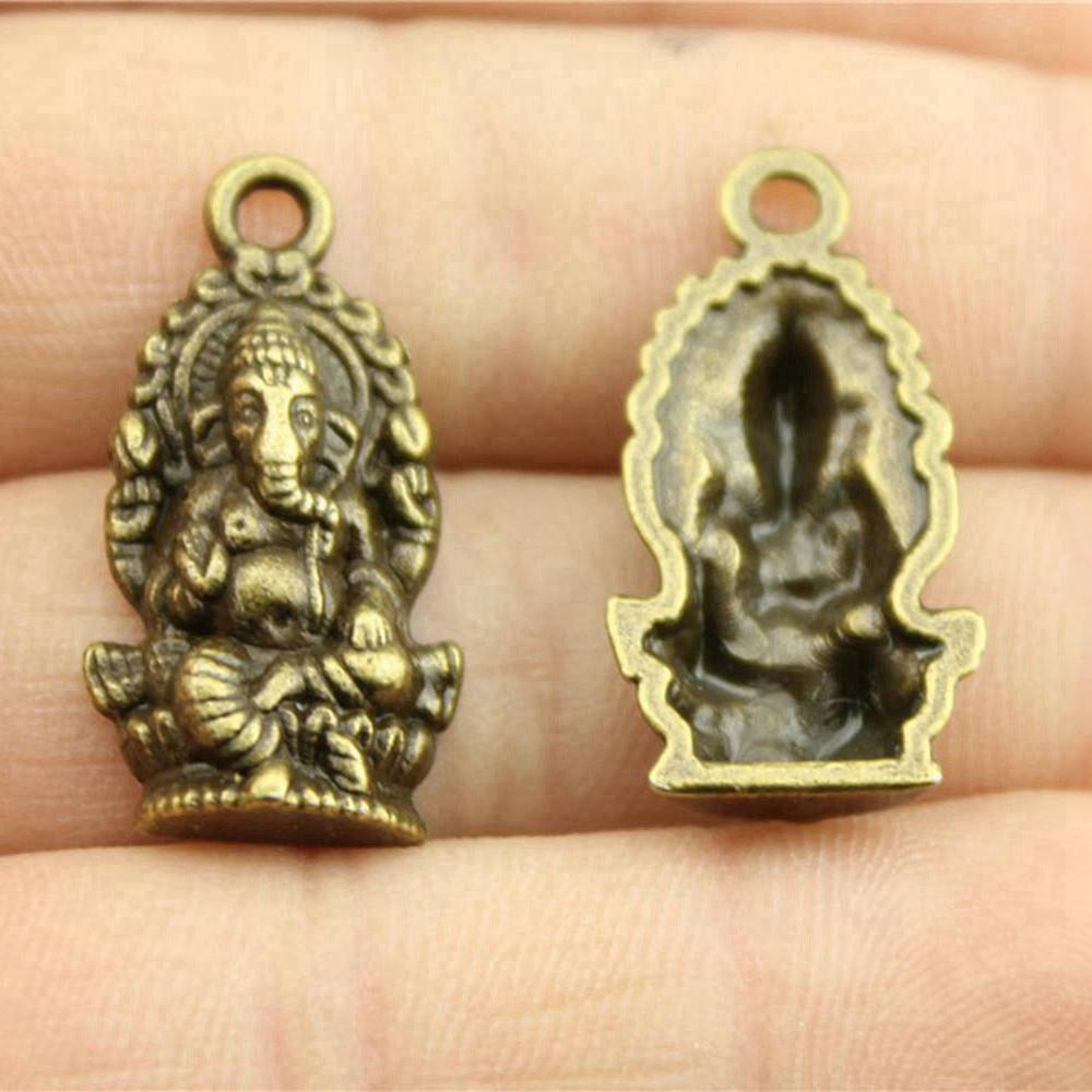 Charms Small Elephant Pendants Kids' Jewelry Materials QC115