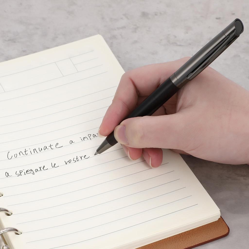 [AlistaVolare] Albero Wooden Ballpoint Pen, Gift (Ebony)