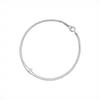 Canal 4C Official Silver Single Stone Bracelet