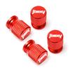 For Suzuki Jimny 4pcs Car Wheel Tire Valve Caps Tyre Stem Covers Airdust Waterproof Accessories