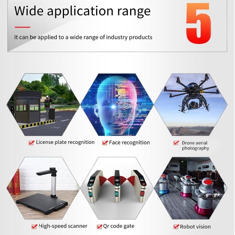 Moduł kamery z sensorem 1MP OV9732 Wysoka rozdzielczość 720P Automatyczne przełączanie dla systemów bezpieczeństwa i integracji AI