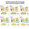 Early Education Flash Card Learning Toys Talking Flashcards for Kids Preschool English Electronic Audio Book Machine Gift