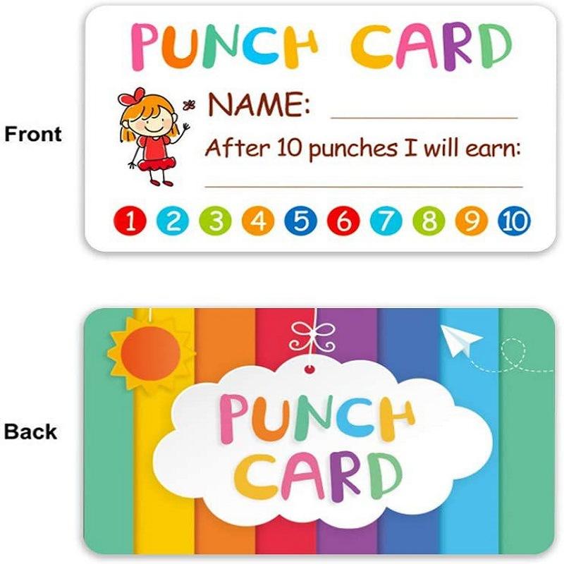 50 Blatt/Packung, 5 * 9cm, Kinderspielzeug, Belohnungskarten, Kindergarten-Lehrmaterial, Belohnungskarten für die Früherziehung, Bildungseinrichtung