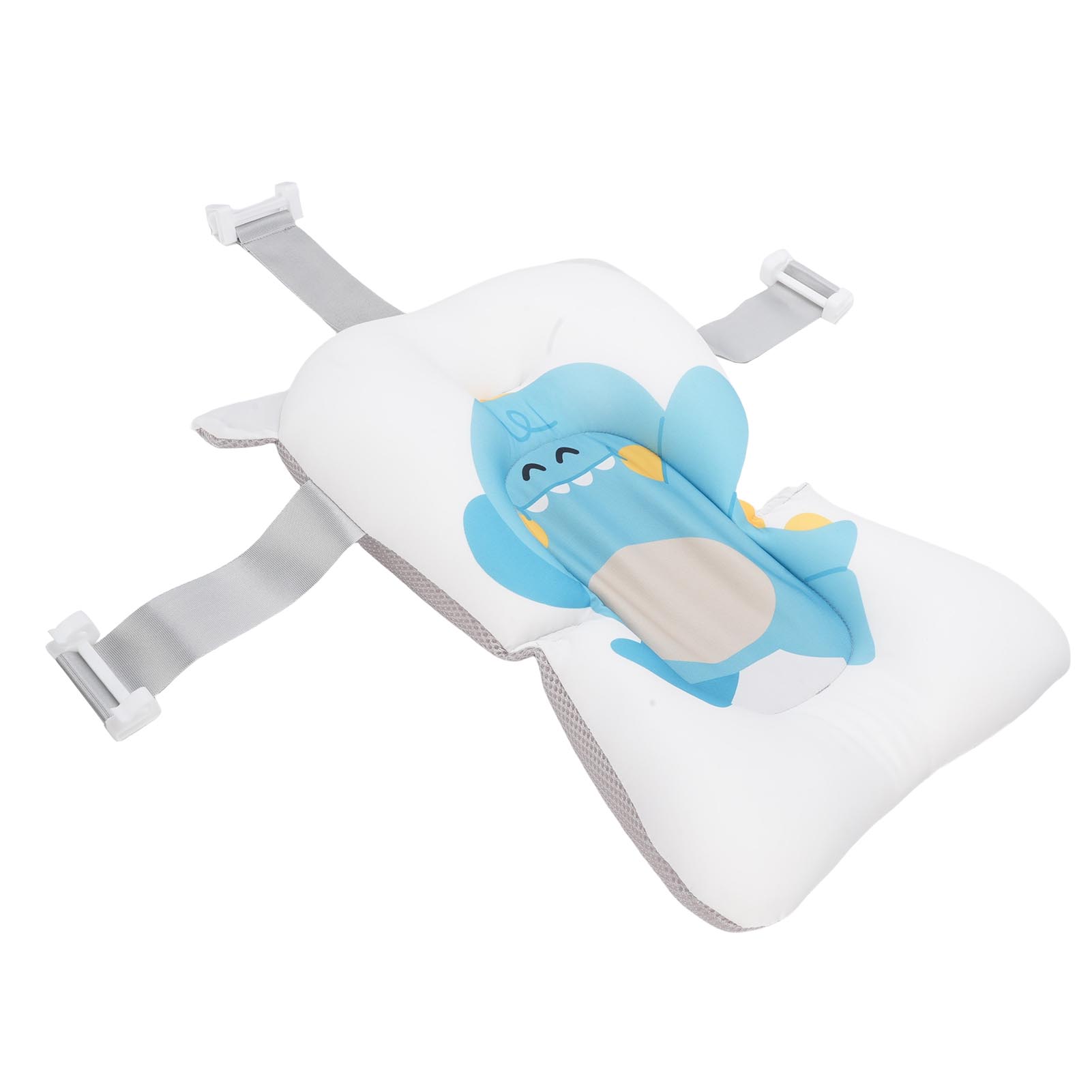 

Baby Bath Support Cushion Anti Slip Soft Comfort Floating Baby Bath Mat for Newborn Infant Dinosaur Pattern