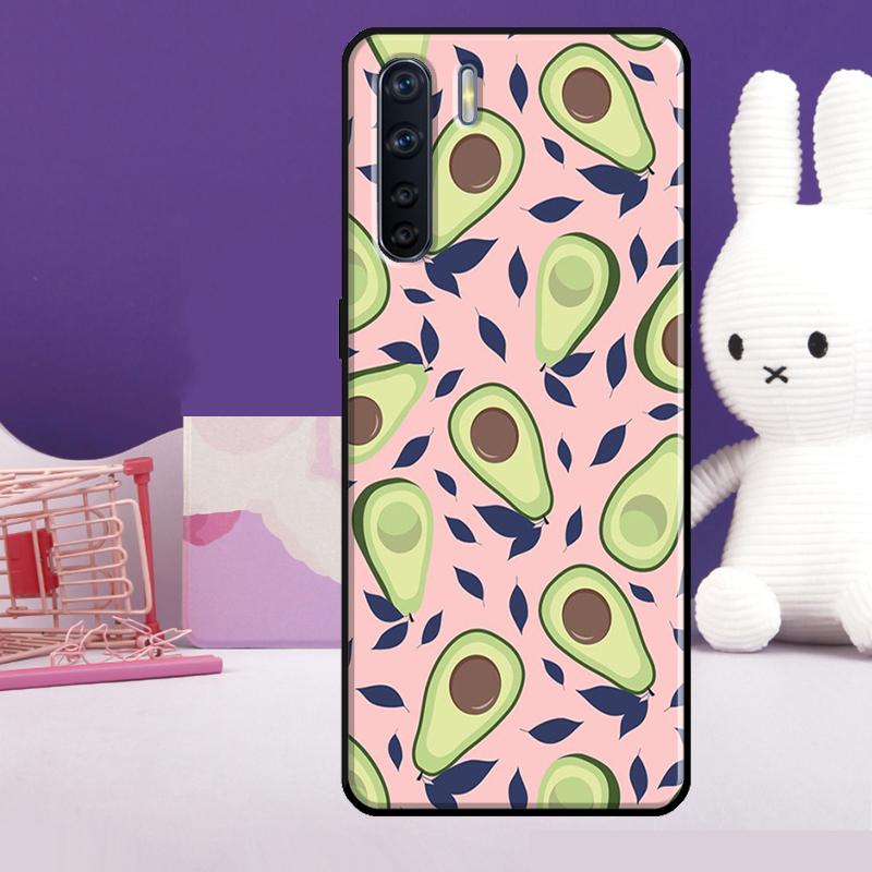 Lovely Avocado Case For Oppo A5 Pro A15 A17 A57 A77 A18 A38 A58 A78 A98 A94 A74 A54 A40 A60 A80 A16 A76 A96