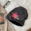 Women's autumn and winter hats, crimped warm knitted hats, ear protectors, cold-proof pullovers, and headcaps for men