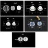 100 Pieces Clear Silicone Earring Pads Portable Anti Pain Earring Cushion Gifts