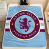 Aston Villa FC Flannel Blanket, High quality Comfortable for All Seasons, Home Decor, Warmth and Comfort