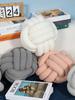 Woven Ball Pillow, Knotted Cushion with Backrest, Perfect for Sofa Decoration For Home, Bedroom Decoration