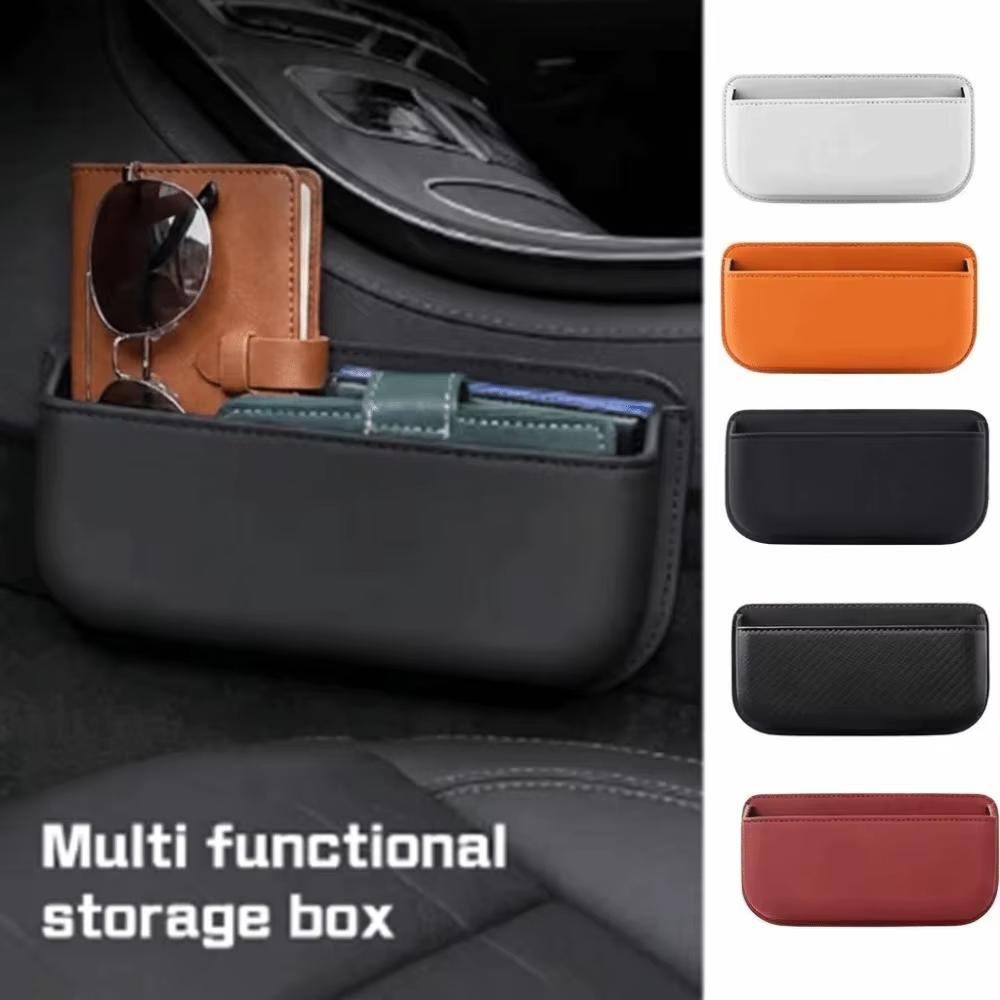 Self-Adhesive Seat Back Organizer Paste Arbitrarily Automotive Stowing Box Car Interior