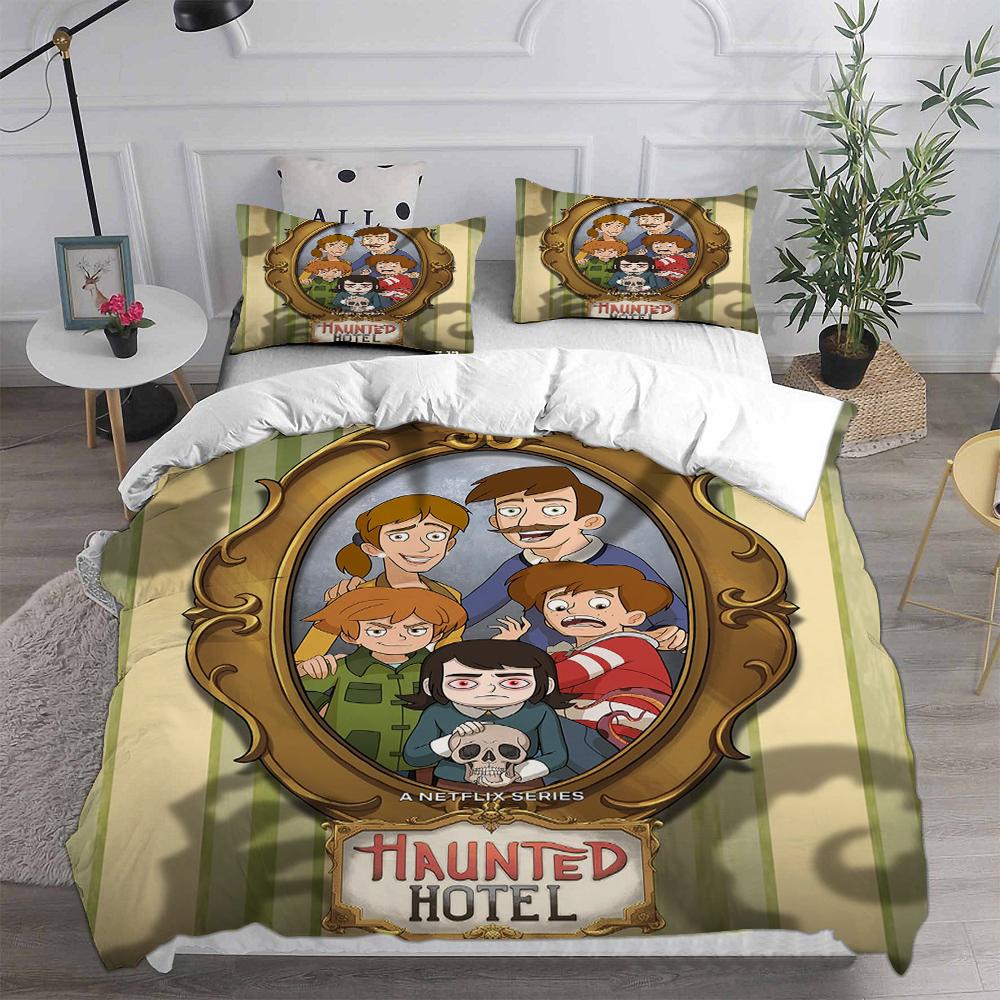 Haunted El Season 1 Bedding Sets Eu Single Comforter Quilt Bed Cover Duvet Cover Pillow Case 2-3 Pieces Sets Kids Adult Size