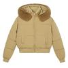 Hooded Fur Collar Cotton Clothes Women's Winter New Short Cotton-padded Clothes Bread Clothes Jacket