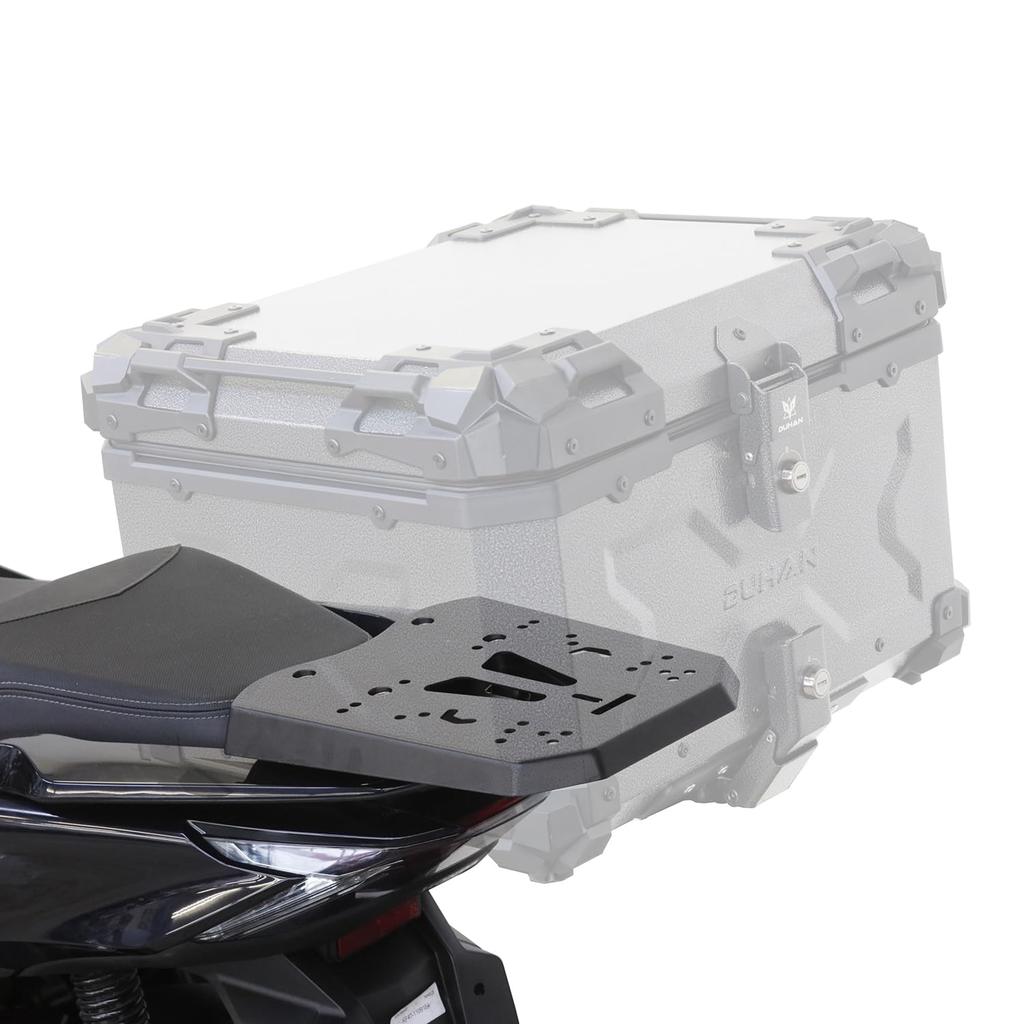 Rear Carrier for PCX125, PCX150, and PCX160, Rear Box, Top Case, Steel, Installation, Luggage, Bike Parts Center
