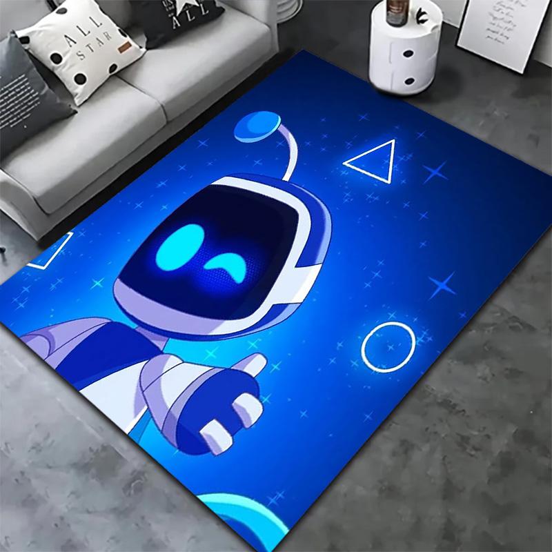 ASTRO BOT Carpet Rug for Living Room Bedroom Home Sofa Decoration,Kids play Non-slip Floor Mat