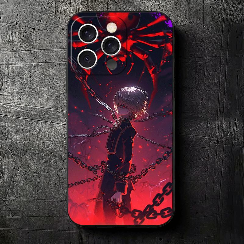 Hunter X-Hunters Kurapika Soft Phone Case for iPhone 16 16E 17 Air 15 Pro Max 14 Plus 13 Mini 11 12 7 Black Cover Back Shell