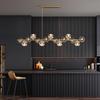 Nordic Luxury All-Copper Crystal Chandelier for Dining and Bar