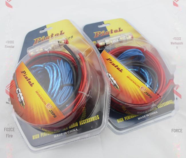 Car Audio Amp & Subwoofer 10G Power & Control Cable Kit