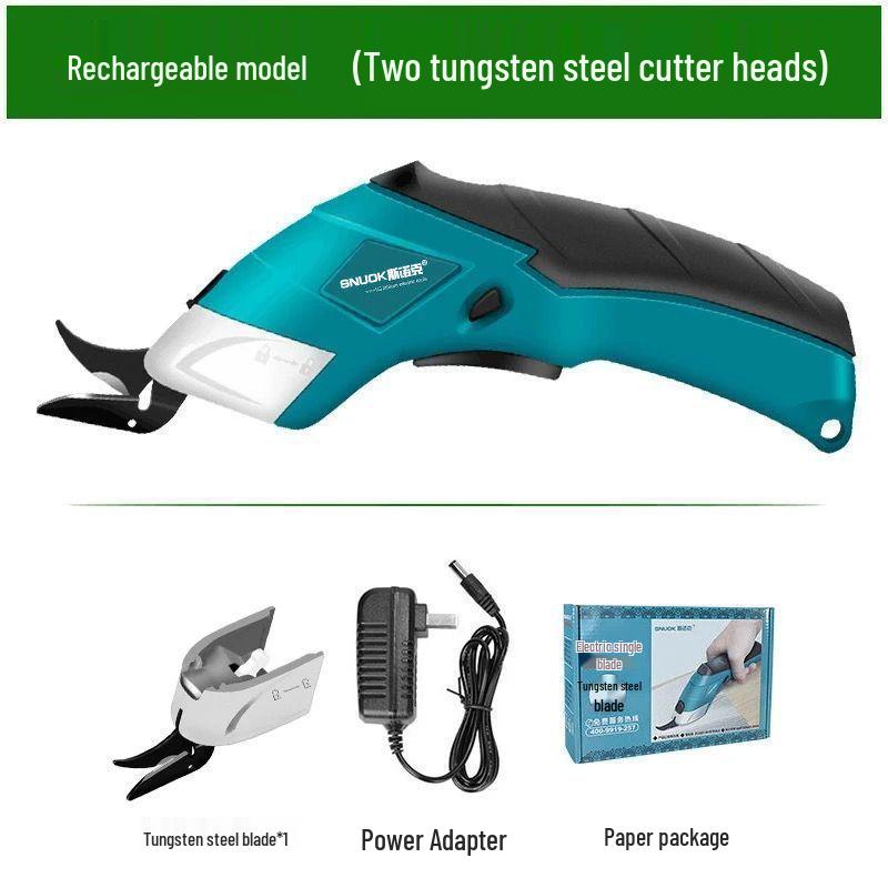 Elektrische Handschere zum Schneiden von Stoff, Leder und Kleidung