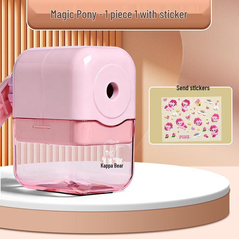 Kaba Bear 2026 Hand-Crank Pencil Sharpener: Durable, Labor-Saving, High-Quality for Students
